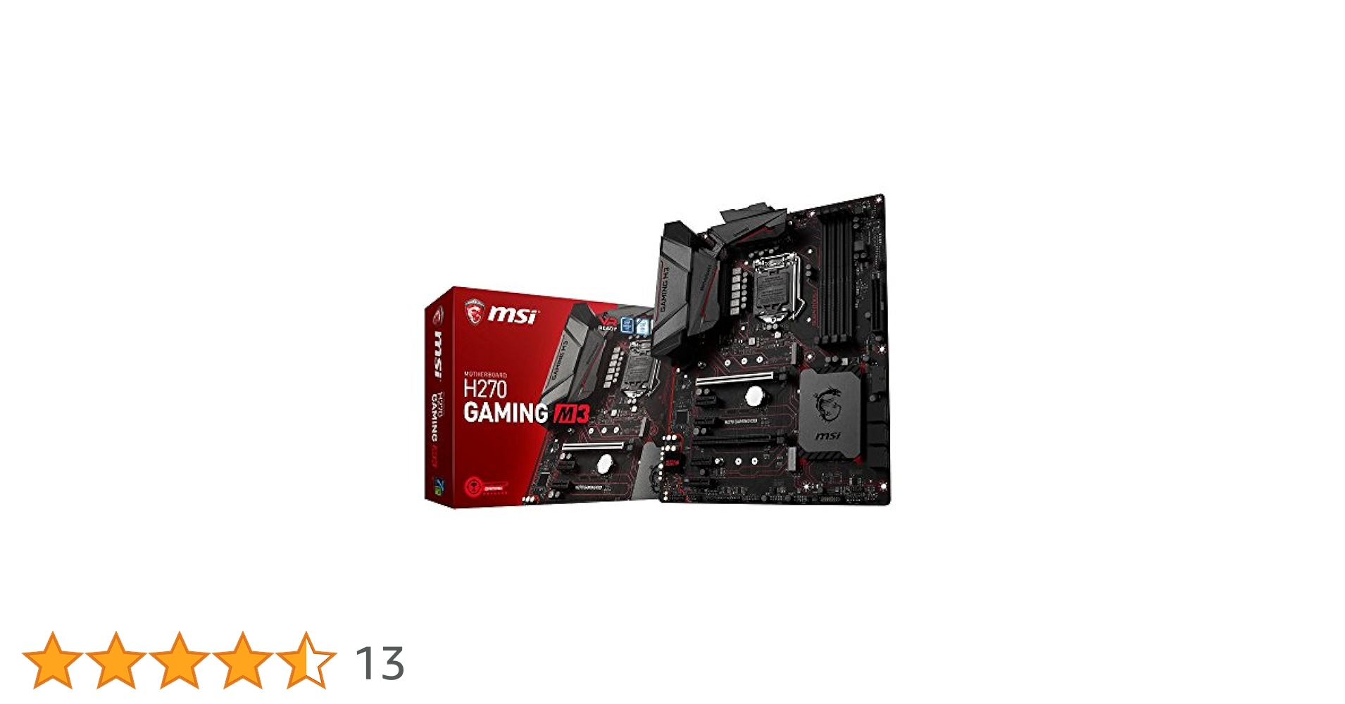 Amazon | MSI H270 GAMING M3 ATXゲーミングマザーボード [第7
